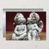 Twee Heavenly Angel Cherubs (Voorkant / Achterkant)