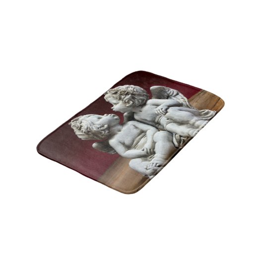 Twee Heavenly Angel Cherubs Badmat (Gekanteld)