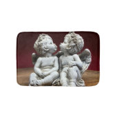Twee Heavenly Angel Cherubs Badmat (Voorkant)