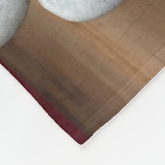 Twee Heavenly Angel Cherubs Fleece Deken (Hoek)