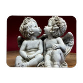 Twee Heavenly Angel Cherubs Magneet (Horizontaal)