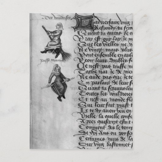 Twee heksen van Le Champion des Dames Briefkaart (Voorkant)