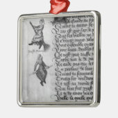 Twee heksen van "Le Champion des Dames" Metalen Ornament (Links)