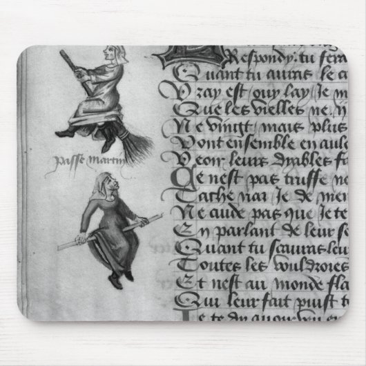 Twee heksen van "Le Champion des Dames" Muismat (Voorkant)