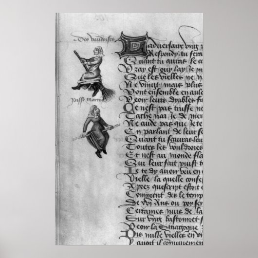 Twee heksen van Le Champion des Dames Poster (Voorkant)