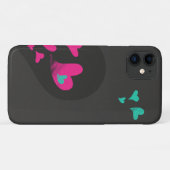 Twee helften maken één Heart Matching Couple Case-Mate iPhone Case (Achterkant (horizontaal))