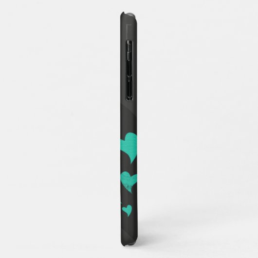 Twee helften maken één Heart Matching Couple Case-Mate iPhone Case (Achterkant/links)