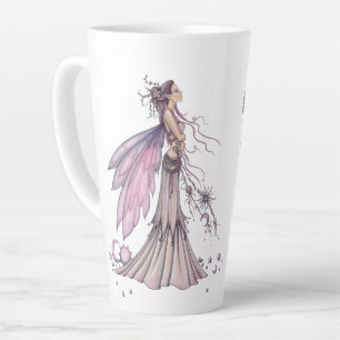 Twee hemelse feeën door Molly Harrison Art Latte Mok