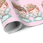 Twee hemelse wachters cadeaupapier (Rol Hoek)