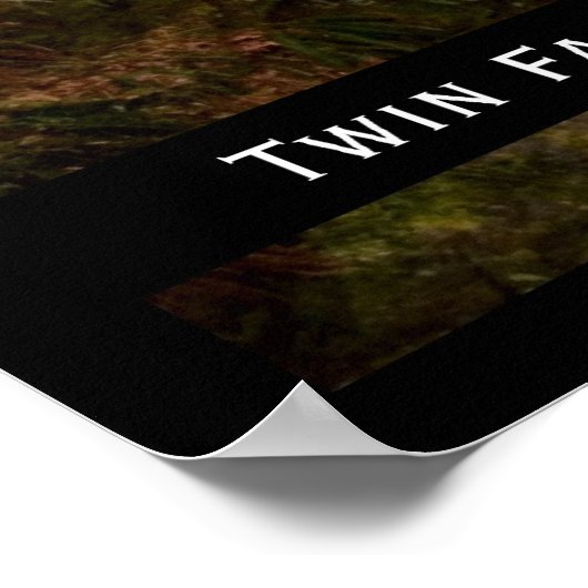 Twee Herfsten afdrukken Poster (Hoek)