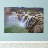 Twee Herfsten Canvas Afdruk (Insitu (Houten vloer))