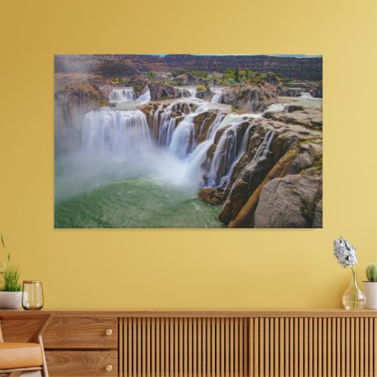 Twee Herfsten Canvas Afdruk (Insitu (Woonkamer))