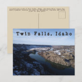 Twee Herfsten  Snake River Canyon Briefkaart (Voorkant / Achterkant)