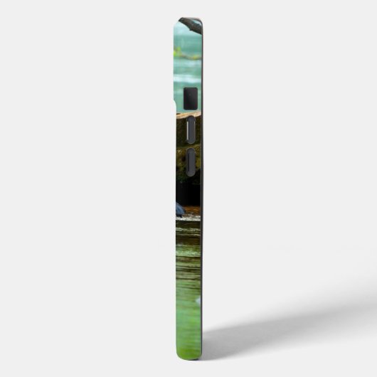 Twee Herons in de rivier Case-Mate iPhone Case (Achterkant / Links)