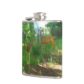 Twee Herten Bos Fles Heupfles (Links)