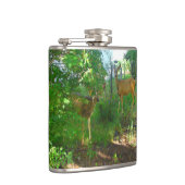 Twee Herten Bos Fles Heupfles (Rechts)