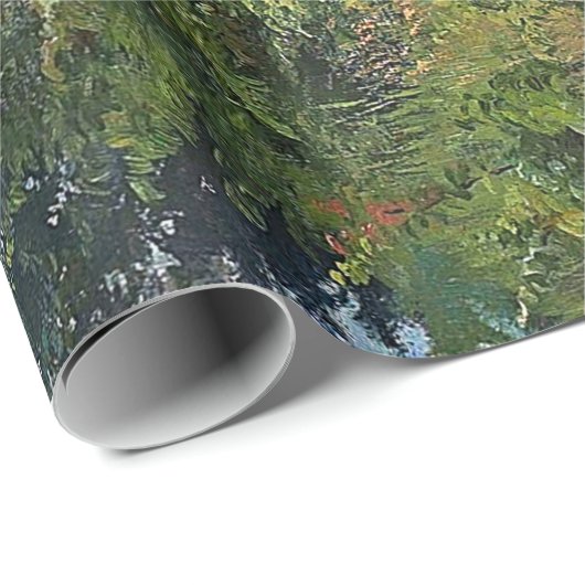 Twee herten en een lief reekalf in het bos decoupa cadeaupapier (Rol Hoek)