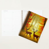 Twee herten in een Herfstbos / Bossen Planner (Display)