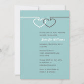 Twee het blokkeren Hart Kaart (Voorkant)