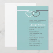 Twee het blokkeren Hart Kaart (Voorkant / Achterkant)