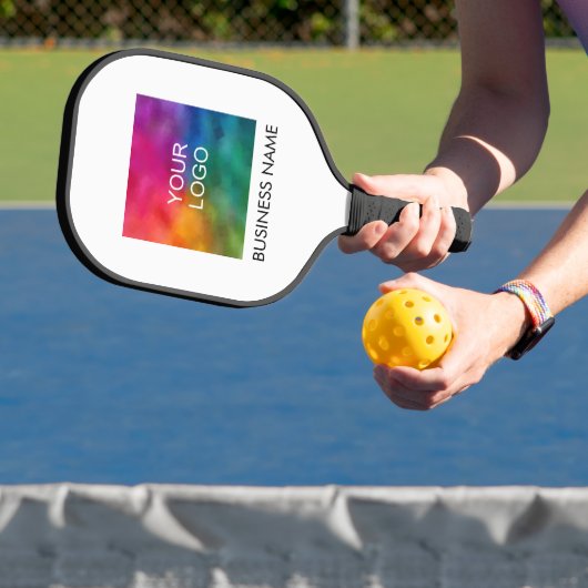 Twee het Ontwerp van Sides voegt Uw Logo hier Bedr Pickleball Paddle (Insitu)