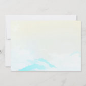 Twee het Zee Surf Beach 2e Verjaardag Foto Kaart (Achterkant)