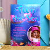 Twee het Zee - Zeemeermin met Foto Kaart