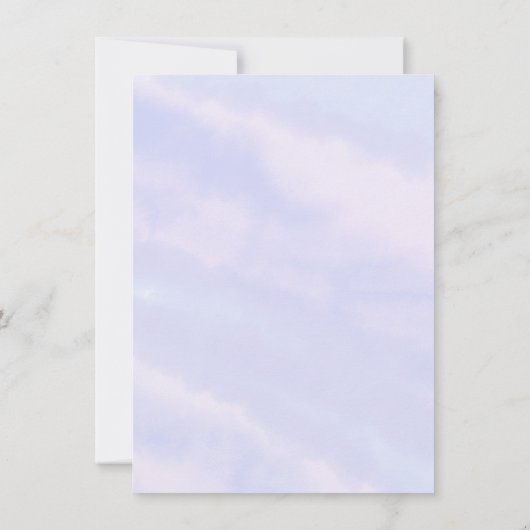 Twee het Zee Zeemeermin Roze Paarse 2e Verjaardag Kaart (Achterkant)