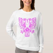 Twee hete adelaars - Magenta T-shirt (Voorkant)
