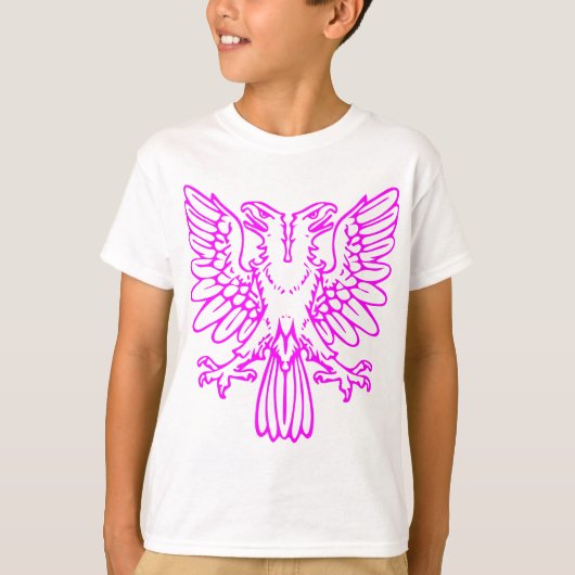 Twee hete adelaars - Magenta T-shirt (Voorkant)