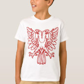 Twee hete adelaars - Ruby Red T-shirt (Voorkant)