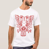 Twee hete adelaars - Ruby Red T-shirt (Voorkant)