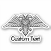 Twee hete adelaars sticker (Voorkant)