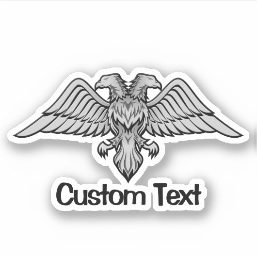 Twee hete adelaars sticker (Voorkant)