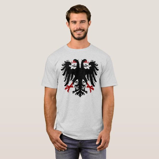 Twee hete adelaars t-shirt (Voorkant volledig)