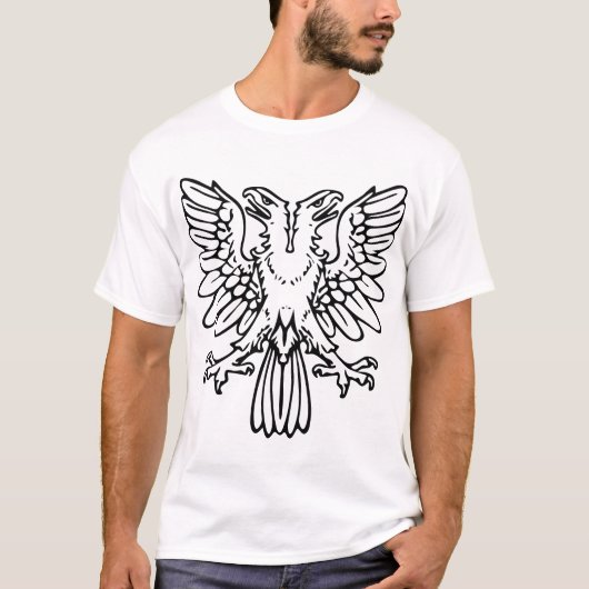 Twee hete adelaars - zwart t-shirt (Voorkant)