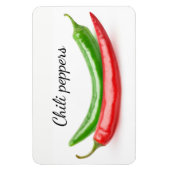 Twee hete paprika's magneet (Verticaal)