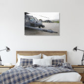 Twee HH-60G Pave Hawks Canvas Afdruk (Insitu (Slaapkamer))