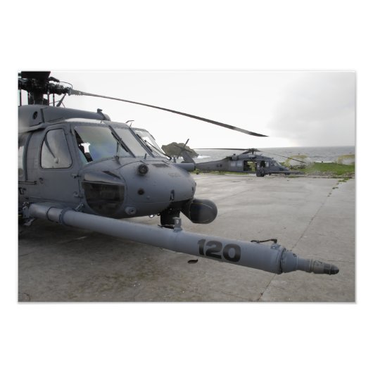 Twee HH-60G Pave Hawks Foto Afdruk (Voorkant)