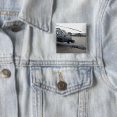 Twee HH-60G Pave Hawks Vierkante Button 5,1 Cm (In situ)