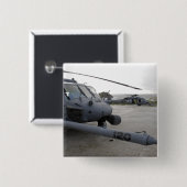 Twee HH-60G Pave Hawks Vierkante Button 5,1 Cm (Voorkant /achterkant)