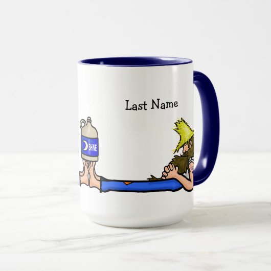 Twee Hillbillies Moonshine-Mok Mok (Voorkant rechts)