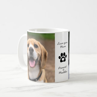 Twee Hond Foto Huisdier Namen Liefde Moeder Koffie Koffiemok