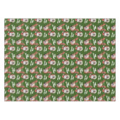 Twee Hond Foto Vrolijk Kerstmis Klein + Medium Tafelkleed (Voorkant (Horizontaal))