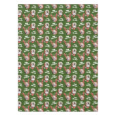 Twee Hond Foto Vrolijk Kerstmis Klein + Medium Tafelkleed (Voorkant)