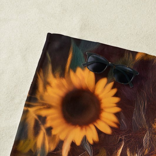 Twee hondenvriendjes strandlaken (In situ)