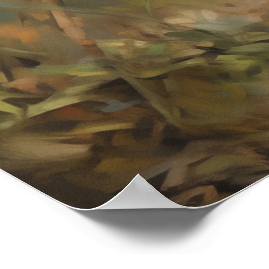 Twee Hongaarse Vizslas Poster (Hoek)