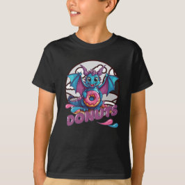Twee hoorns Donut Dragon T-shirt