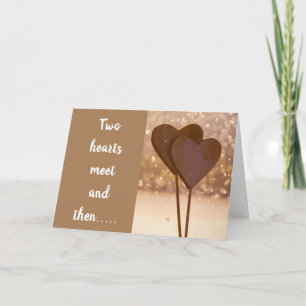 "TWEE HOORZITTINGEN" DAN MARRAIGE  FEESTDAGEN KAART