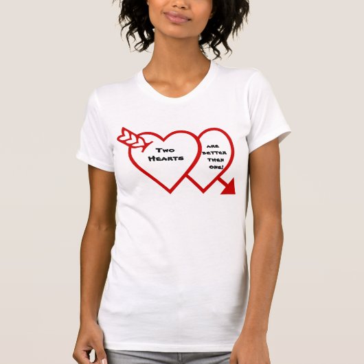 TWEE HOORZITTINGEN t-shirt (Voorkant)